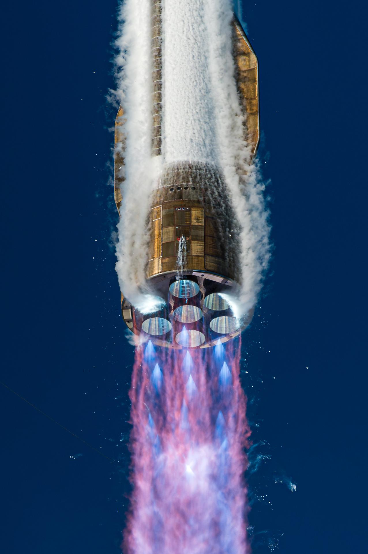 Blue Origin’s New Glenn rocket carrying NASA’s twin ESCAPADE (Escape and Plasma Acceleration and Dynamics Explorers) spacecraft launches at 3:55 p.m. EST, Thursday, Nov. 13, 2025, from Launch Complex 36 at Cape Canaveral Space Force Station in Florida. The ESCAPADE mission, built by Rocket Lab, will study how solar wind and plasma interact with Mars’ magnetosphere and how this interaction drives the planet’s atmospheric escape to prepare for future human missions on Mars.