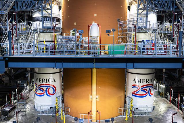 NASA image: Artemis II A250 logo painting