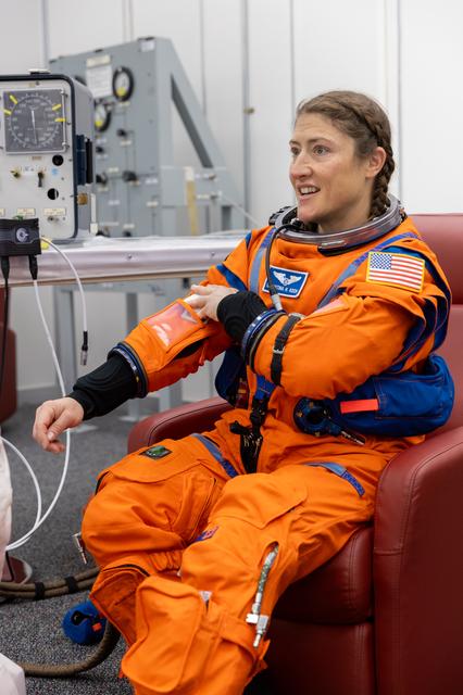 NASA image: Artemis II CDDT - Suit Up and Walkout