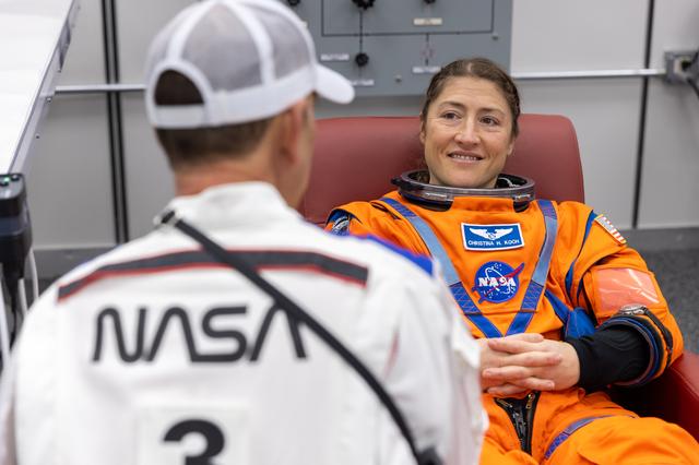 NASA image: Artemis II CDDT - Suit Up and Walkout