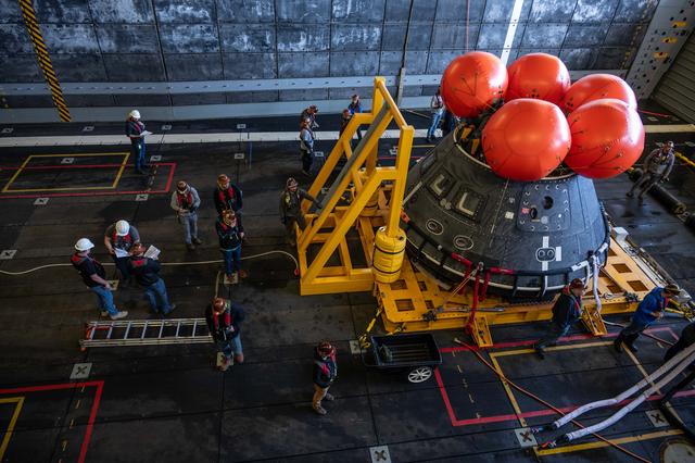 NASA image: Artemis II Recovery Training