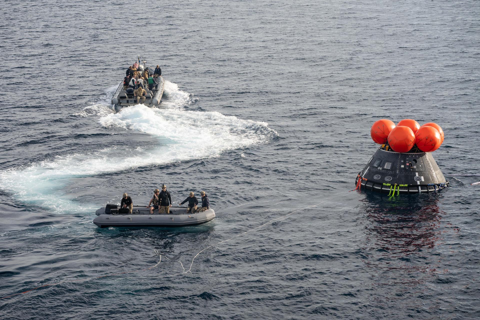 Artemis II Recovery Training