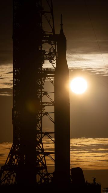 NASA image: Artemis II Sunrise