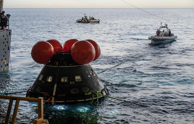 NASA image: Artemis II Recovery Training