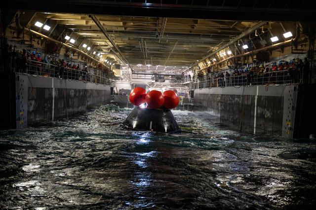 NASA image: Artemis II Recovery Training
