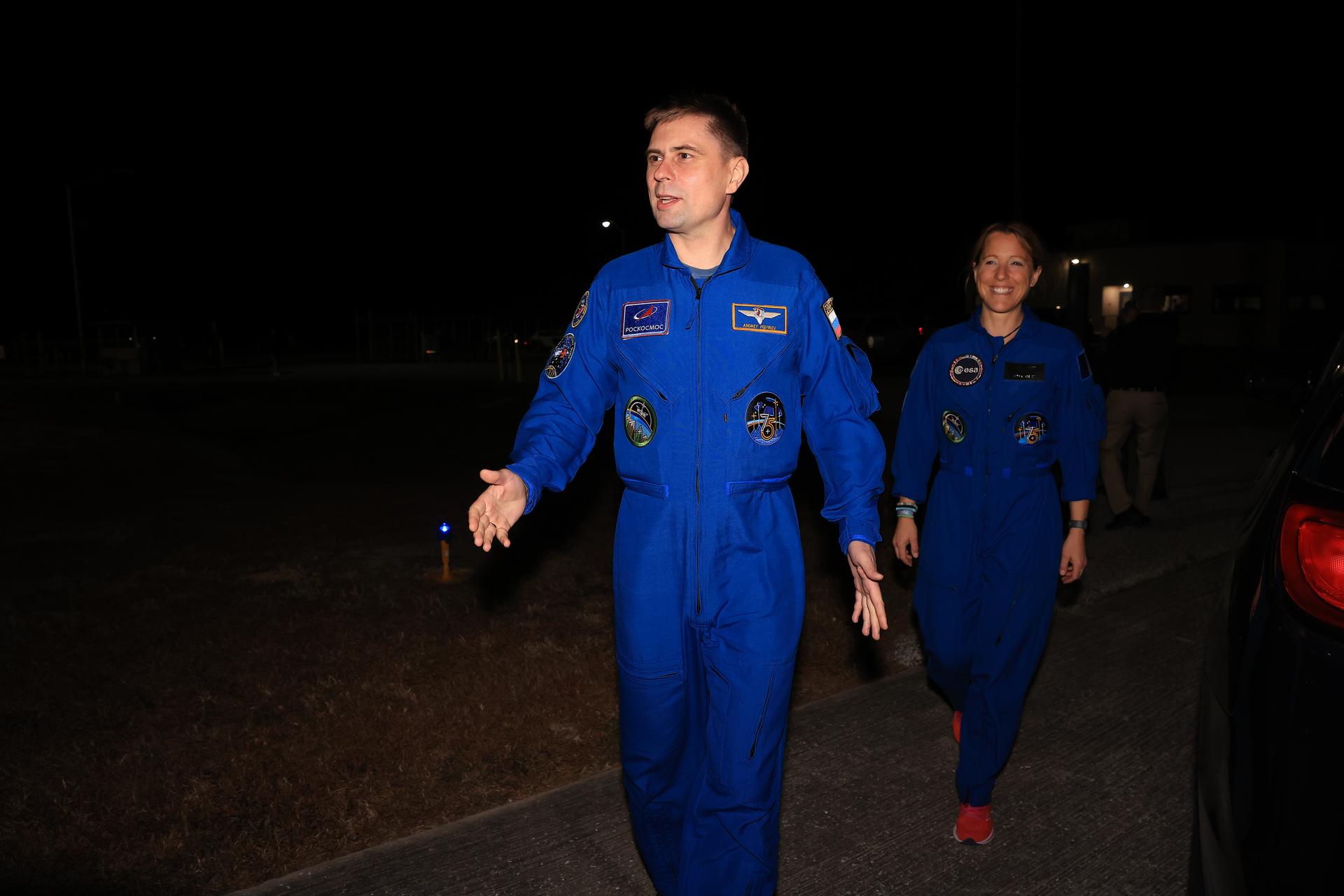 CCP Space X Crew-12 Arrival at KSC