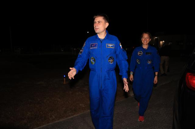 NASA image: CCP Space X Crew-12 Arrival at KSC