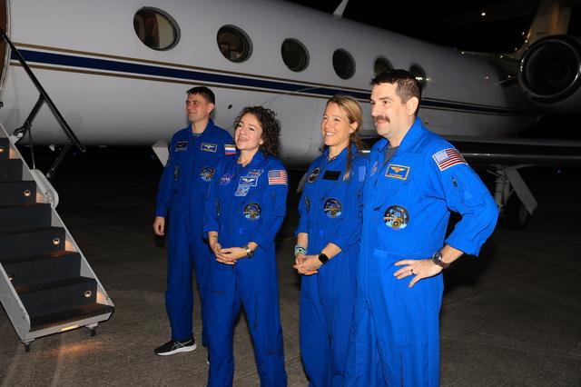 NASA image: CCP Space X Crew-12 Arrival at KSC