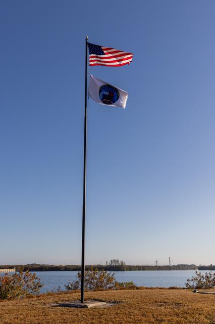 NASA image: SpaceX Crew-12 Flag Raising