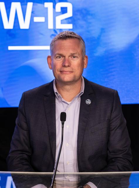 NASA image: CCP SpaceX Crew-12 Prelaunch News Briefing