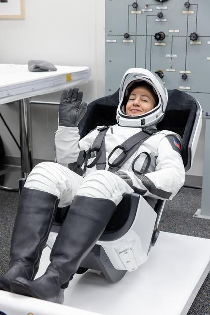 NASA image: NASA's SpaceX Crew-12 - Suit-Up in ACQ