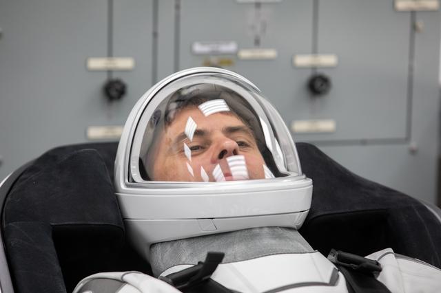 NASA image: NASA's SpaceX Crew-12 - Suit-Up in ACQ