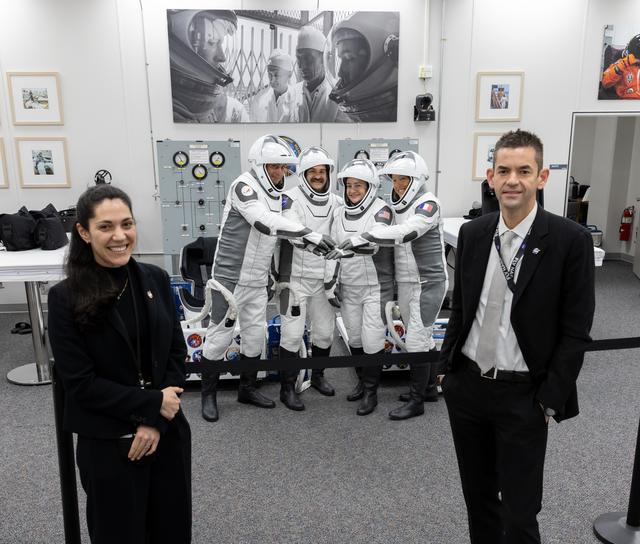 NASA image: NASA's SpaceX Crew-12 - Suit-Up in ACQ