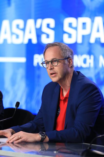 NASA image: CCP SpaceX Crew-12 Post Launch News Conference