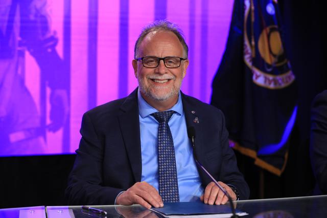 NASA image: Artemis II Post Flight Readiness Review News Conference 