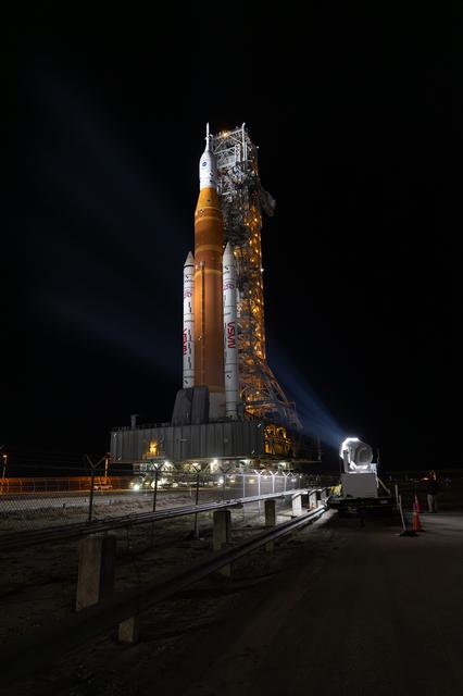 NASA image: Artemis II Rollout for Launch