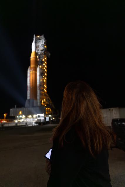 NASA image: Artemis II Rollout for Launch