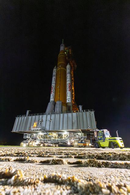 NASA image: Artemis II Rollout for Launch
