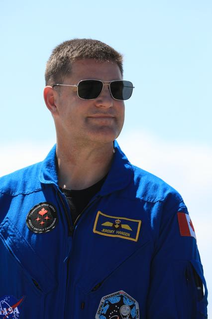 NASA image: Artemis II Launch Crew Arrival at KSC