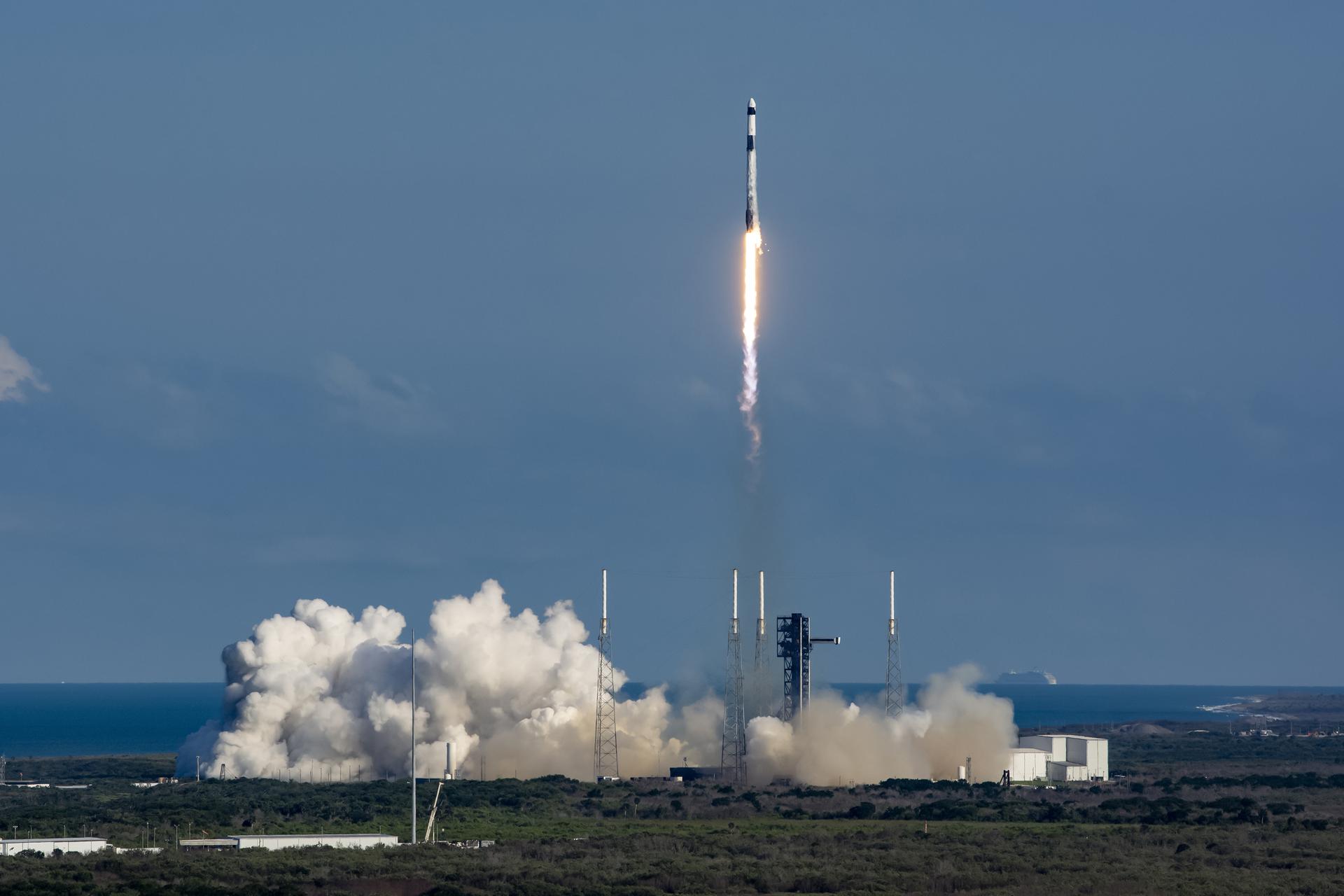 A SpaceX Falcon 9 rocket, with the company’s Dragon spacecraft atop, launched on Friday, May 15, 2026, from Space Launch Complex 40 at Cape Canaveral Space Force Station in Florida as part of the company’s 34th commercial resupply services mission to the International Space Station for NASA. Dragon delivered about 6,500 pounds of science investigations, supplies, and equipment to the International Space Station.  