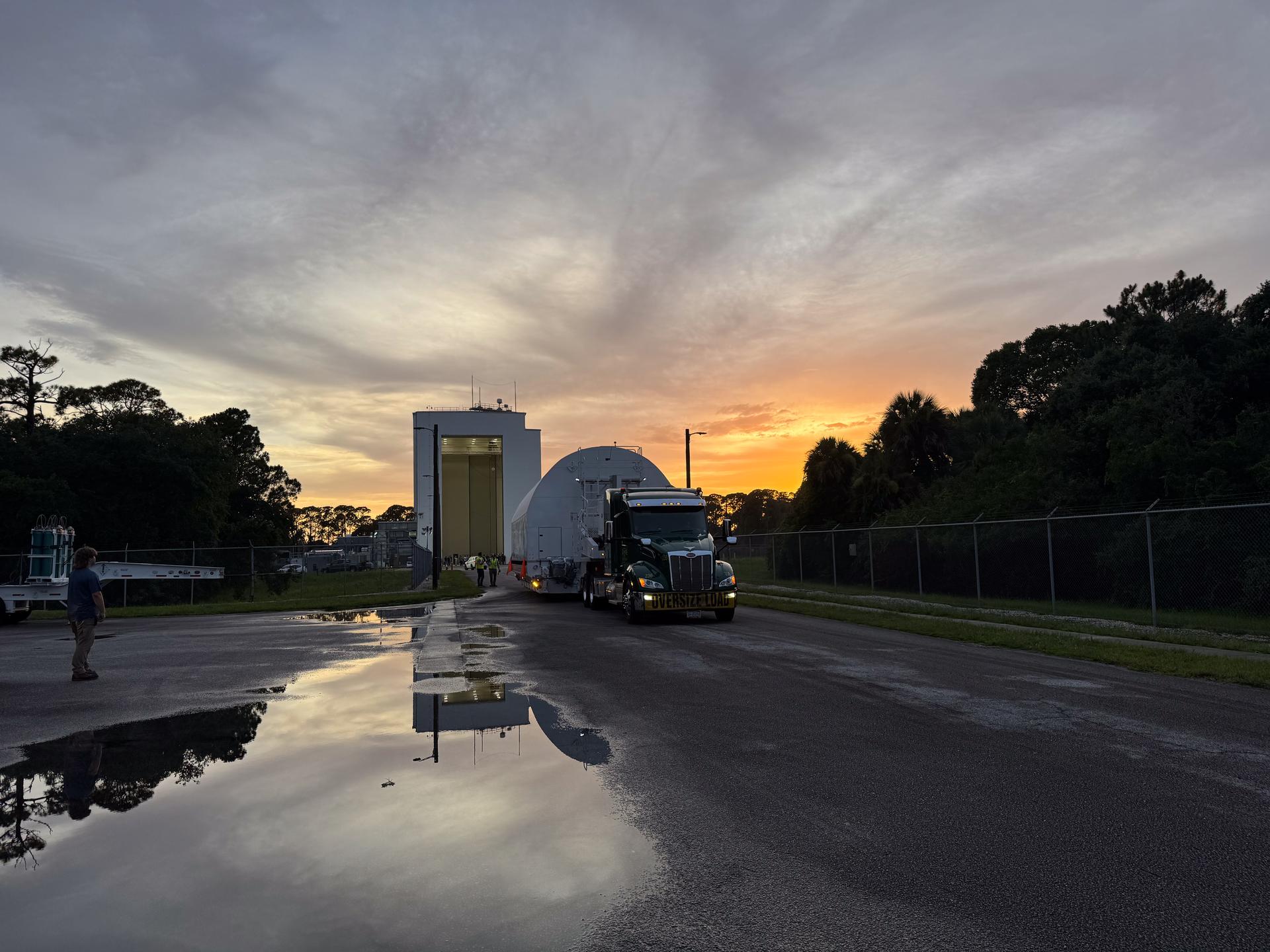 Roman Space Telescope Transport to PHSF