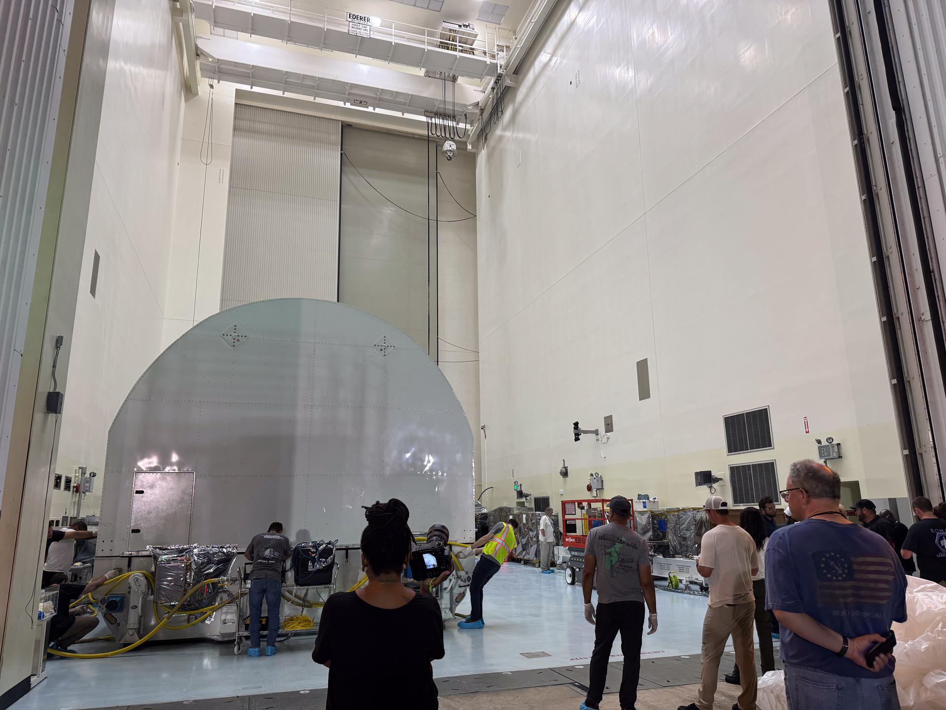 Roman Space Telescope Transport to PHSF