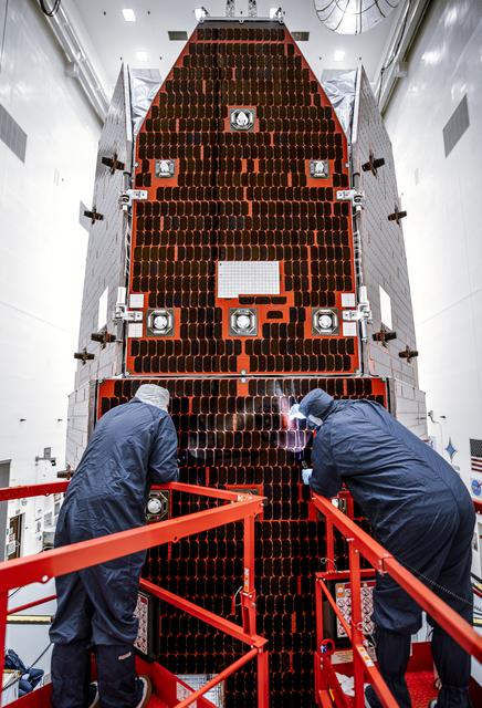 Roman Space Telescope Solar Array Cleaning