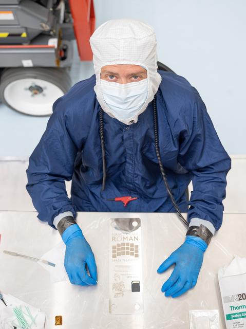 Roman Space Telescope SD Card Abrading and Bonding