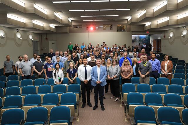 Swearing in Ceremony, Training Auditorium