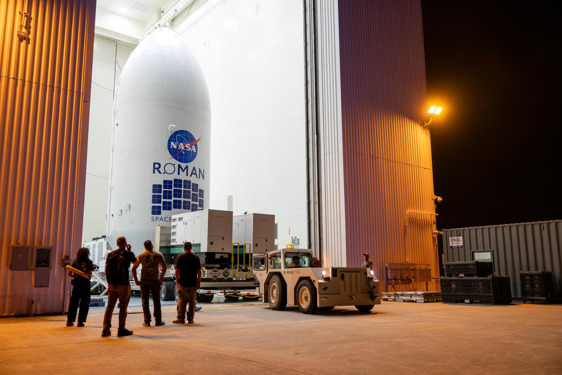 Roman Space Telescope Transport from PHSF to LC 39A