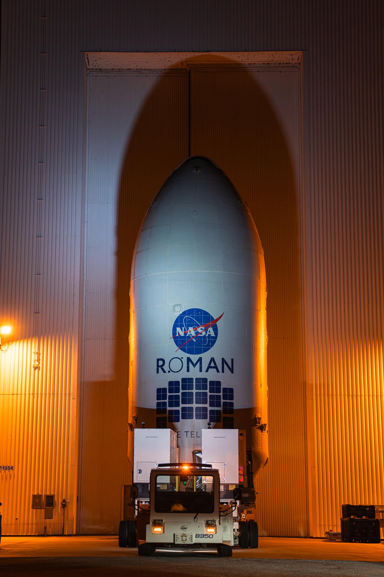 Roman Space Telescope Transport from PHSF to LC 39A