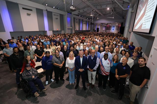 Swearing-in Ceremony, Astronaut Memorial Foundation, KSC Visitor