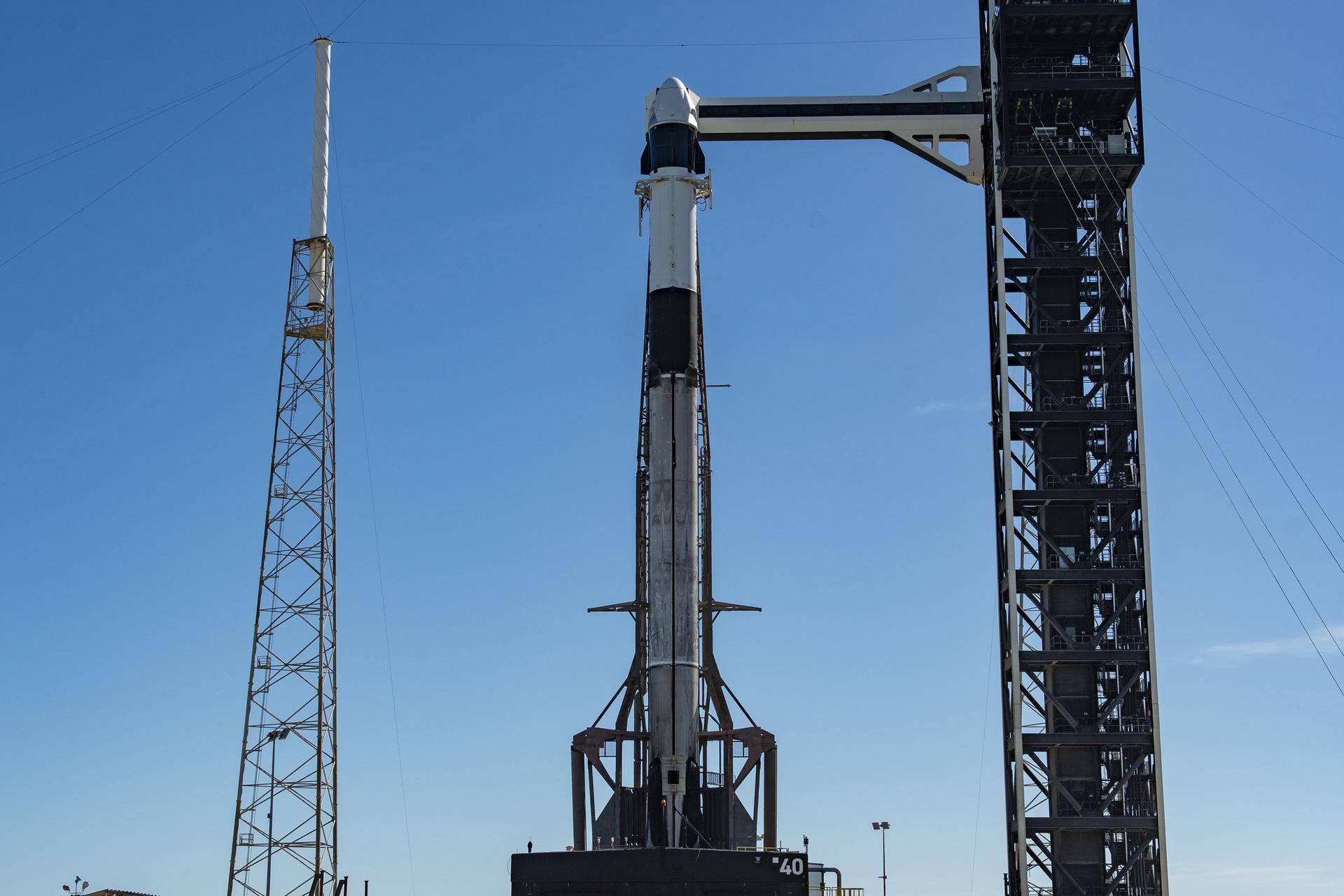 Weather 60% ‘Go’ for NASA’s SpaceX Crew-13 Launch