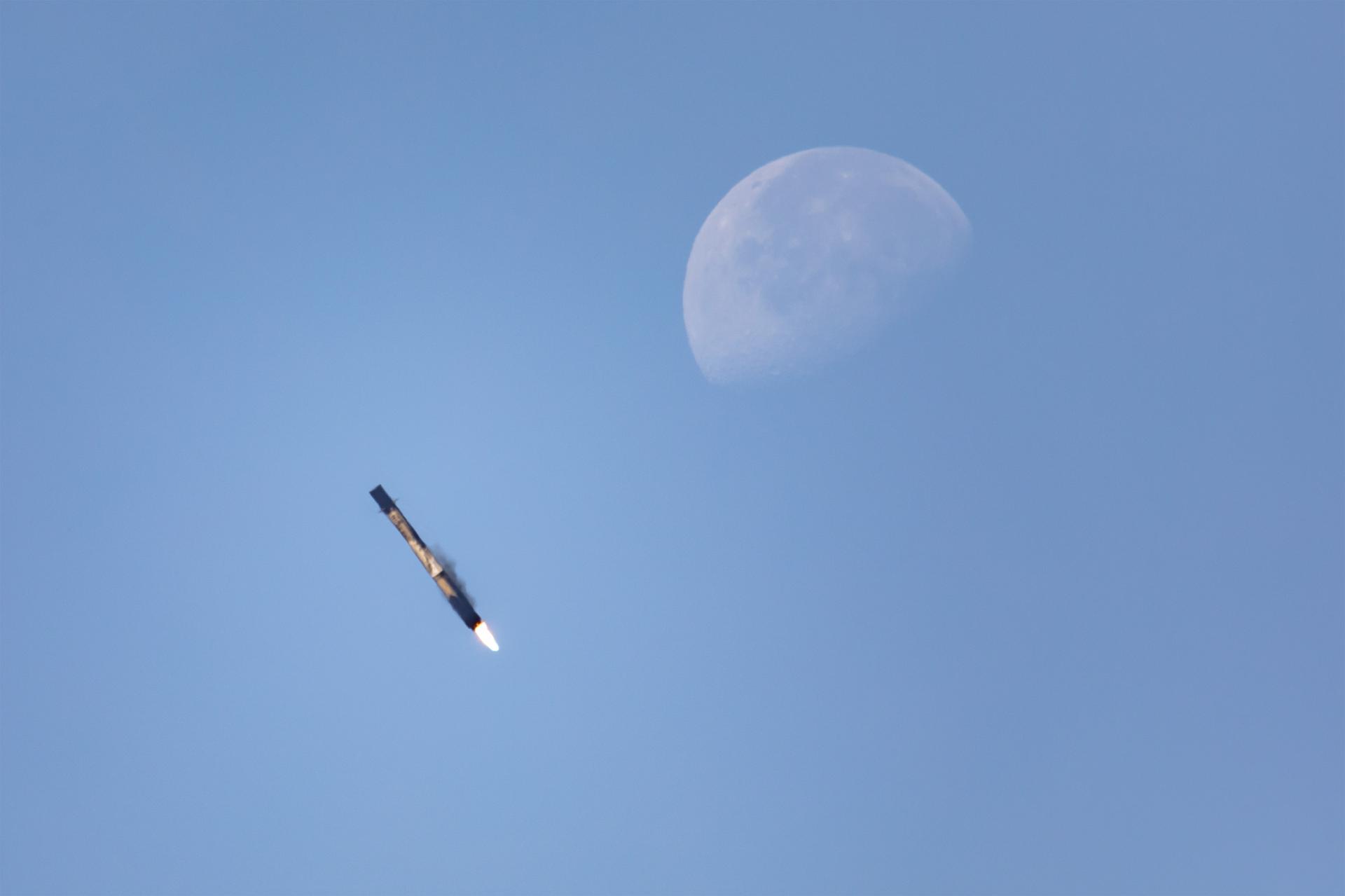 A SpaceX Falcon 9 rocket carrying three NASA-supported small spacecraft launched at 11:32 a.m. PDT Thursday, Oct. 1, 2026, as part of the company’s Transporter-18 mission from Space Launch Complex 4 East at Vandenberg Space Force Base in California. The ASCENT Propulsion Dual Mode CubeSat, the Supernova Remnants and Proxies for ReIonization Testbed Experiment (SPRITE) CubeSat, and the Small Spacecraft Propulsion and Inspection Capability (SSPICY) mission will demonstrate new propulsion technologies, study how galactic dust and high-energy radiation move through galaxies, and advance capabilities for inspecting inactive satellites.