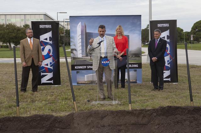 NASA image: KSC Headquarters Building Groundbreaking Ceremony