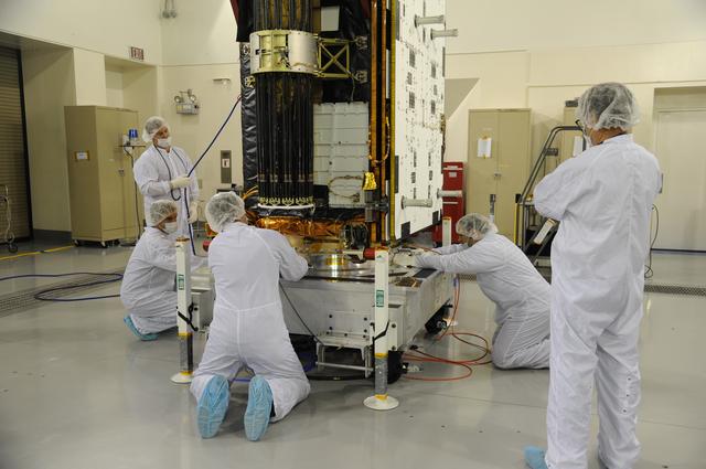 NASA image: SMAP During Weighing