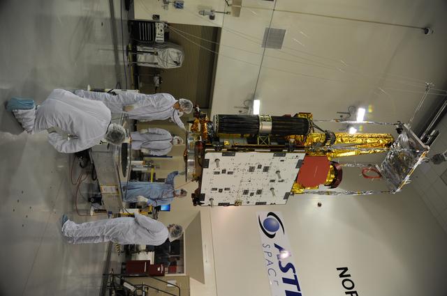 NASA image: SMAP During Weighing