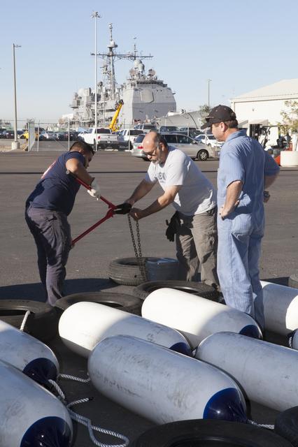 NASA image: GSE is Being Readied to Load onto the Ship for Orion Recovery