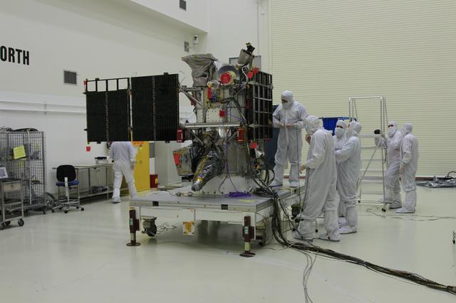 NASA image: DSCOVR Satellite Deploy & Light Test