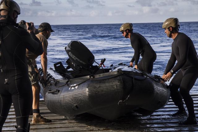 NASA image: Day 3 on the USS Anchorage for the Recovery of Orion
