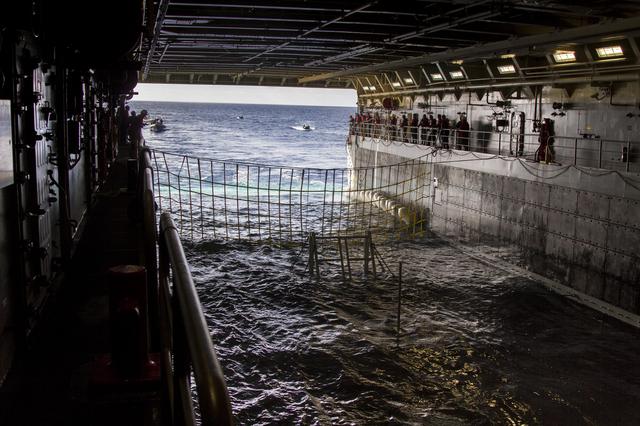 NASA image: Day 3 on the USS Anchorage for the Recovery of Orion