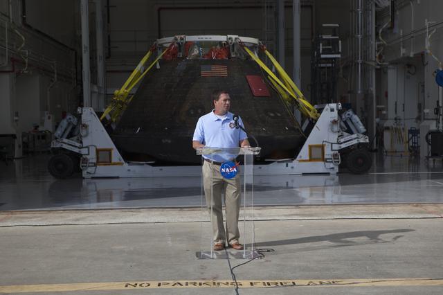 NASA image: ORION Media Event at LASF