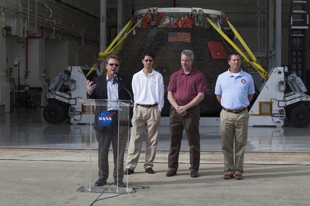 NASA image: ORION Media Event at LASF