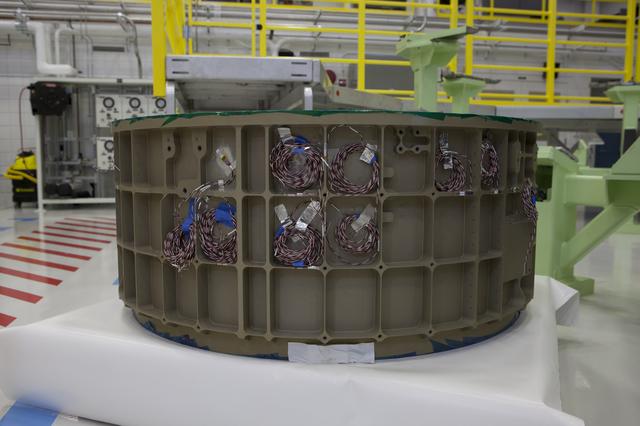 NASA image: Capsule Sections in High Bay