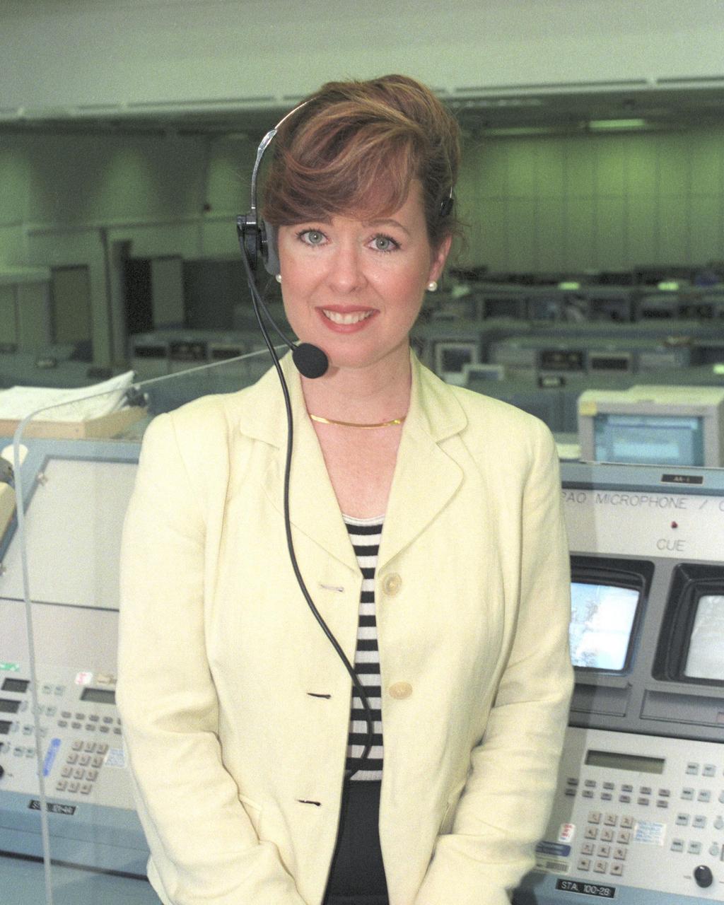 KENNEDY SPACE CENTER, FLA. - Lisa Malone, Chief, Media Services Branch, NASA Public Affairs
