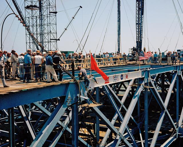NASA image: VAB Topping Off Ceremony