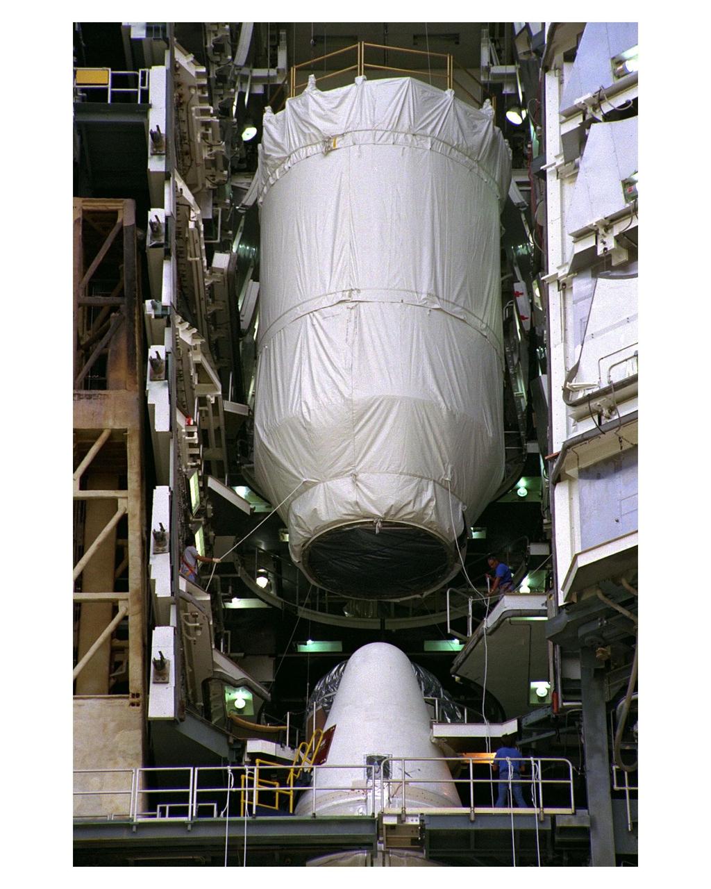 Titan/Cassini erection of K3
