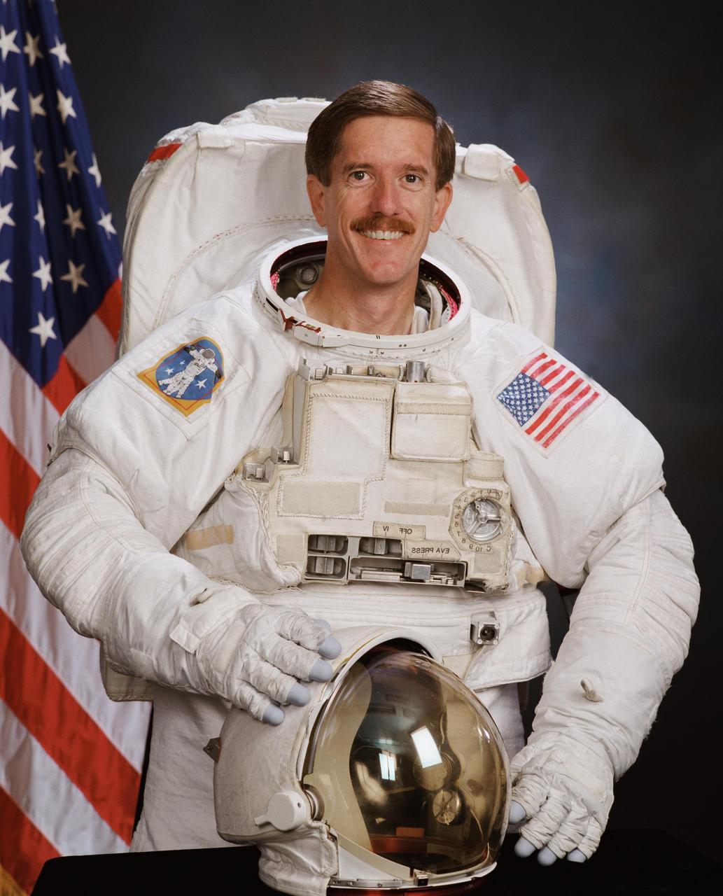 KENNEDY SPACE CENTER, FLA. --  S98-00122 -- Astronaut James F. Reilly II, mission specialist on mission STS-117.