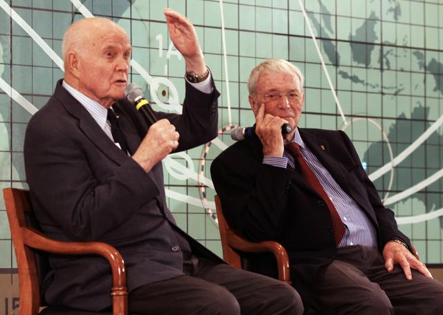 NASA image: John H Glenn Jr. 