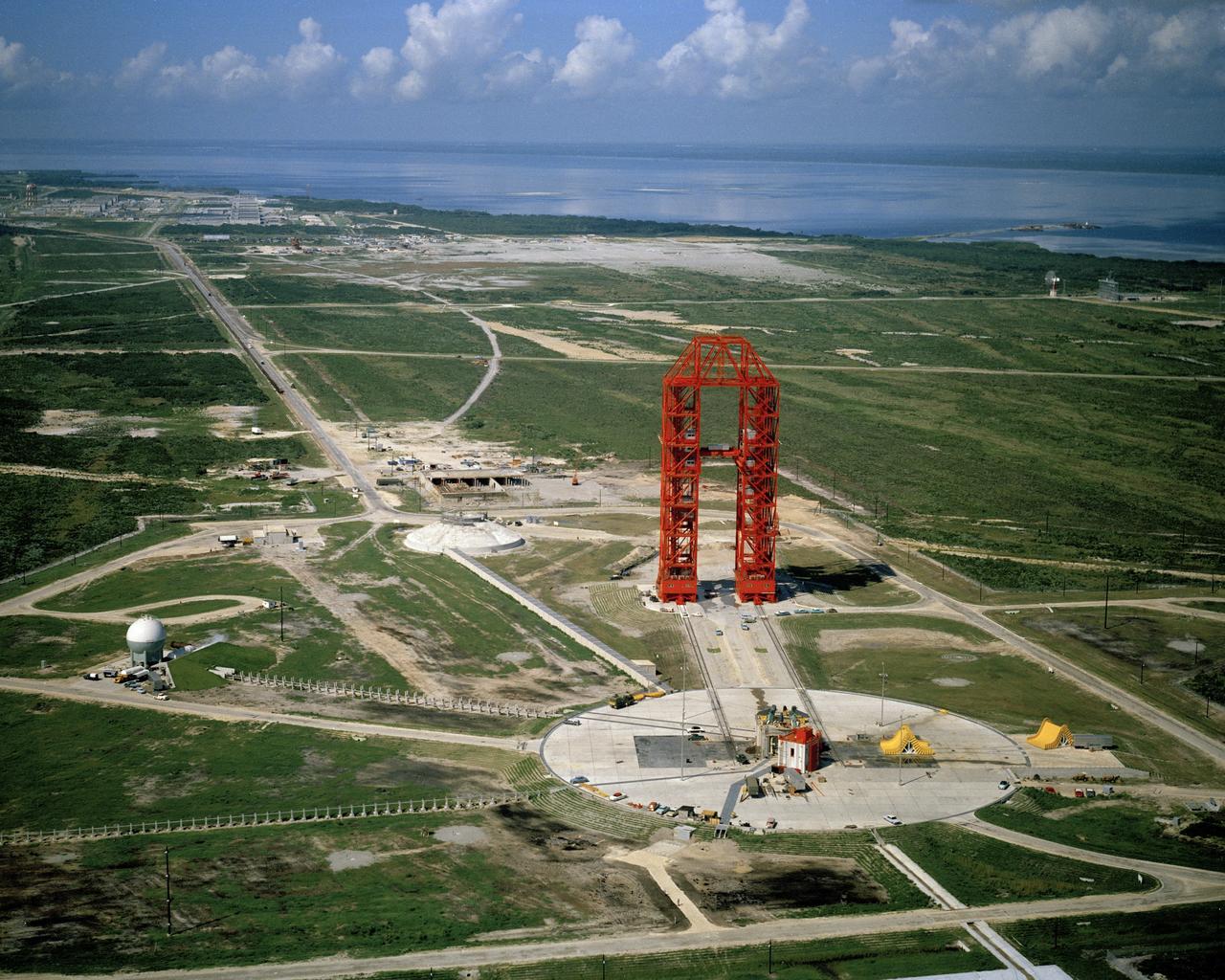 CAPE CANAVERAL, Fla. -- Aerial photo, overall view of Complex 34.  Photo credit: NASA